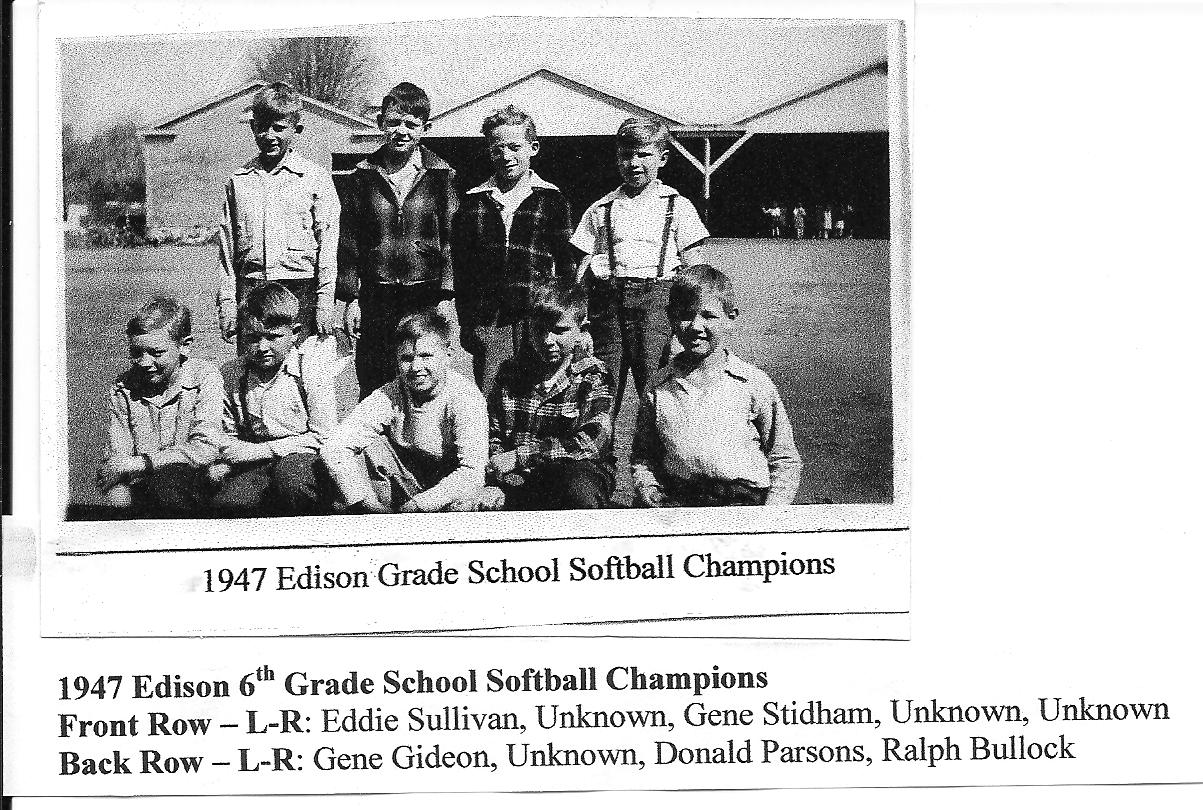 1947 softball champions